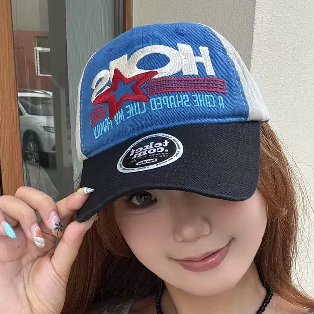 雅鹿 美式复古字母刺绣软顶时尚潮流街头百搭防晒运动风大头围显脸小 棉 鸭舌帽 男女同款情侣款