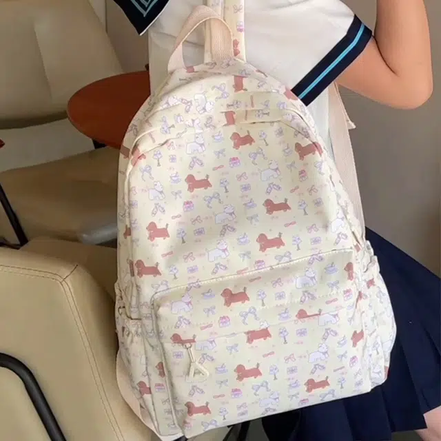 雅鹿 韩系高颜值百搭可爱 牛津纺 双肩包 女款 多色