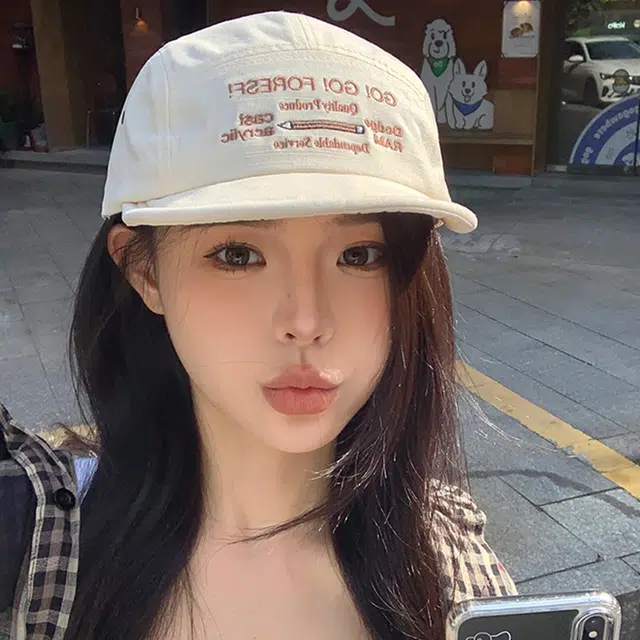 雅鹿 春夏季复古工装软顶刺绣棒球帽户外出游运动风防晒遮阳素颜百搭大头围显脸小 聚酯纤维 鸭舌帽 男女同款情侣款