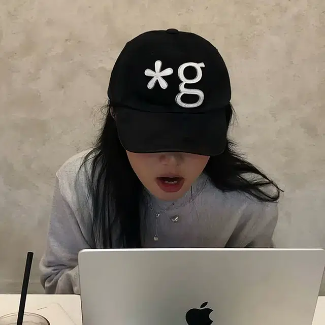雅鹿 春夏季小花字母刺绣软顶户外出游防晒遮阳时尚潮流百搭学生学生大头围显脸小 棉 鸭舌帽 男女同款情侣款