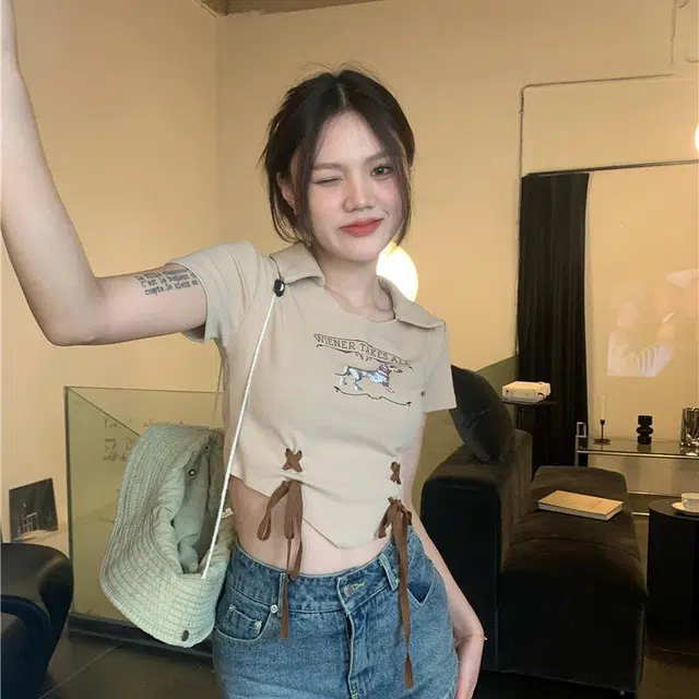 ABBY GODDESS POLO T