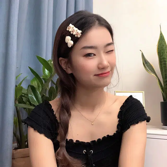 前方大荒野 奶油小熊甜美可爱小清新萌趣迷人日常百搭 亚克力 发夹 女款