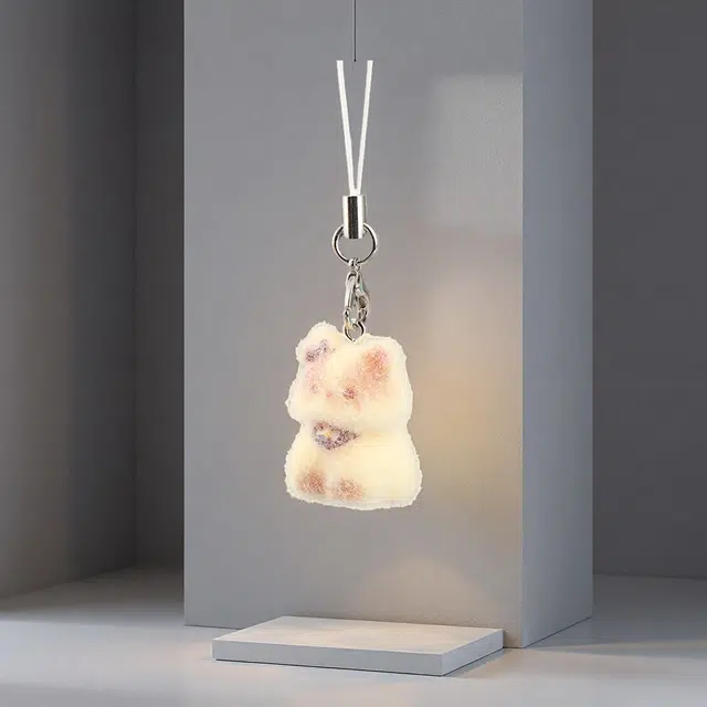 前方大荒野 可爱卡通猫咪萌趣 涤纶 挂件 男女同款情侣款