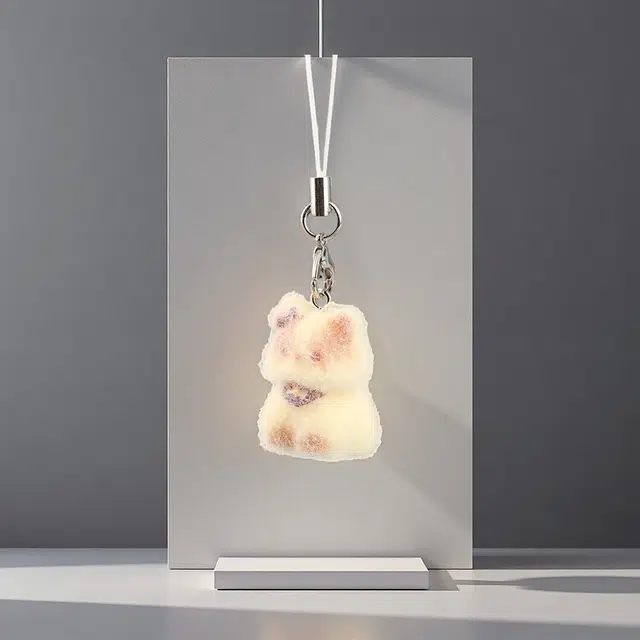 前方大荒野 可爱卡通猫咪萌趣 涤纶 挂件 男女同款情侣款