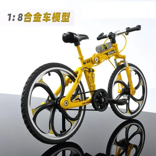 喜顽童 手指单车自行车大号创意小玩具手欠休闲无聊神器 成品模型