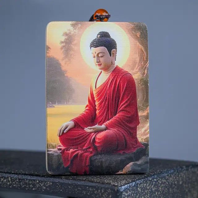 物㯖 【如来】掌心禅意国潮小众轻奢个性转运佛牌时尚出游新宠素雅百搭香韵随身吸睛神器诸事顺遂#好运 楠木 项链 男女同款情侣款