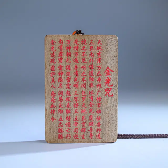 物㯖 新中式小众简约设计轻奢高级感中式传统文化国风符牌时尚百搭出街神器护身牌万事胜意上岸#好运 楠木 项链 男女同款情侣款