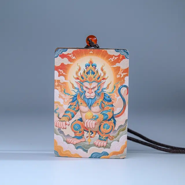 物㯖 掌心禅意简约设计日常轻奢素雅百搭时尚出街神器高级感生肖个性国潮小众转运佛牌吉祥止止#好运 楠木 木作项链 男女同款情侣款