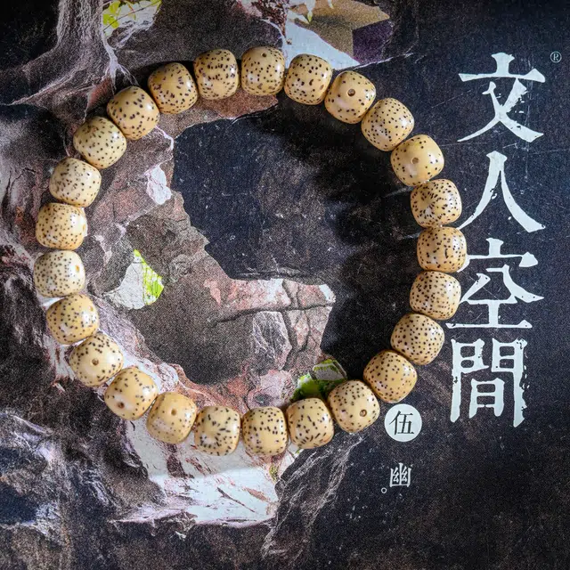 物㯖 国潮新中式复古风高级感轻奢时尚百搭随手文玩盘玩佛珠念珠招财纳福万事顺遂上岸转运#好运 星月菩提 手串 男女同款情侣款