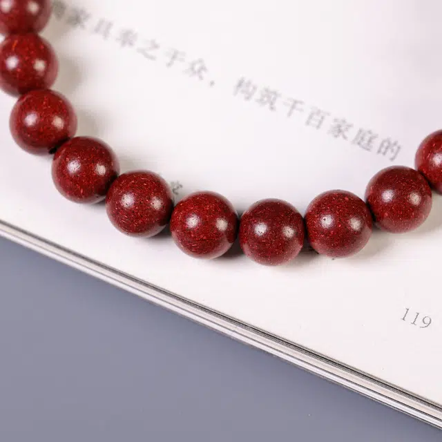 物㯖 国潮新中式轻奢高级感文玩盘玩佛珠念珠招财进宝节节高升诸事顺遂八方来财复古风文艺风#好运 合香珠 木作手串 男女同款情侣款