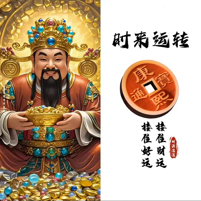 物㯖 新中式小众 轻奢简约高级感五帝钱 招财纳福 前程似锦 八方来财 诸事顺遂#好运 桃木 项链 男女同款情侣款