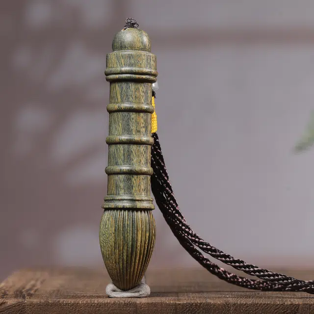 物㯖 新中式国潮复古文艺风轻奢高级随身携带茶宠盘玩文玩【金榜题名】招财纳福财源广进万事如意 #好运 檀木 把件 男女同款情侣款