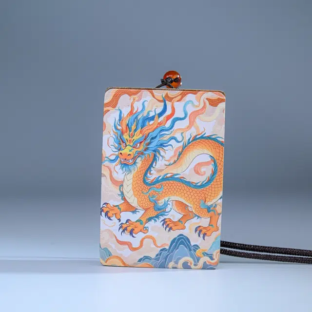 物㯖 简约主义个性转运佛牌国潮新中式掌心禅意时尚素雅百搭小众出街神器平安顺遂#好运 楠木 项链 男女同款情侣款