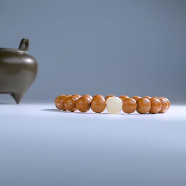 物㯖 掌心禅意易玩易红国潮小众轻奢高级感念珠文玩新中式出游新宠时尚百搭诸事顺遂上岸#好运 猴头核桃 手串 男女同款情侣款