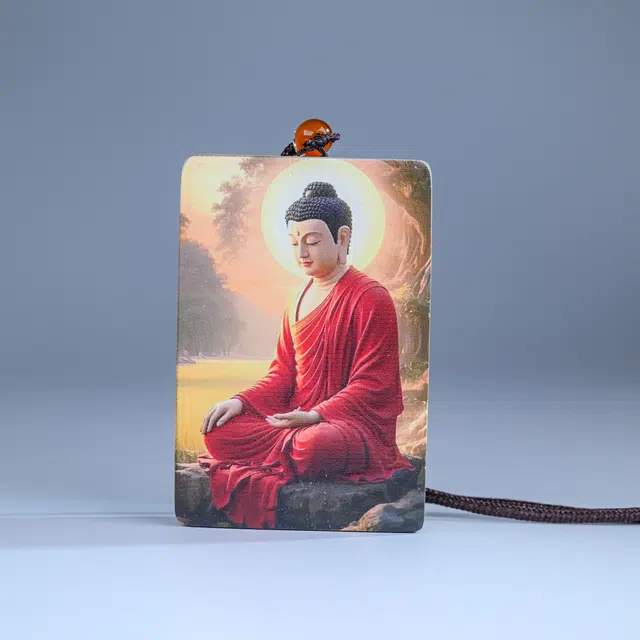 物㯖 【如来】掌心禅意国潮小众轻奢个性转运佛牌时尚出游新宠素雅百搭香韵随身吸睛神器诸事顺遂#好运 楠木 项链 男女同款情侣款