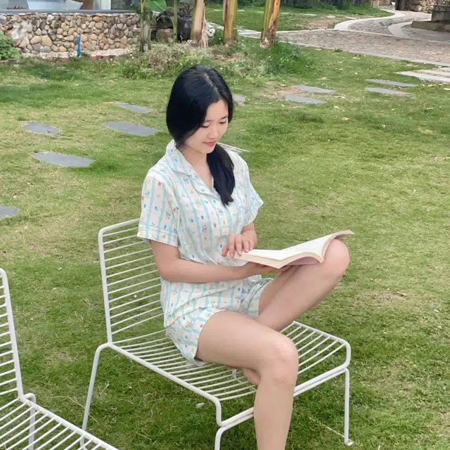 夏芬妍 可爱卡通条纹蛋糕小熊云朵棉短袖短裤家居服柔软舒适休闲可外穿睡衣礼盒 女款