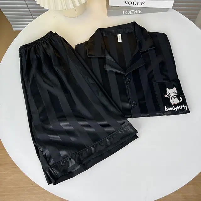 顶瓜瓜 夏季男透气舒适简约休闲轻便两件套家居服睡衣套装 男款