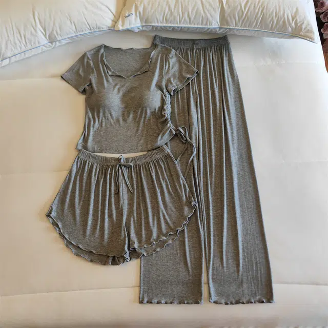 顶瓜瓜 夏季女舒适休闲宽松设计时尚家居服睡衣套装 女款