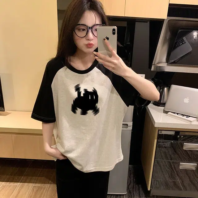 顶瓜瓜 夏季女透气舒适休闲外穿短袖设计家居服睡衣套装 女款