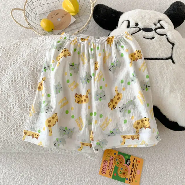 顶瓜瓜 休闲舒适简约图案可外穿家居服睡衣礼盒 女款