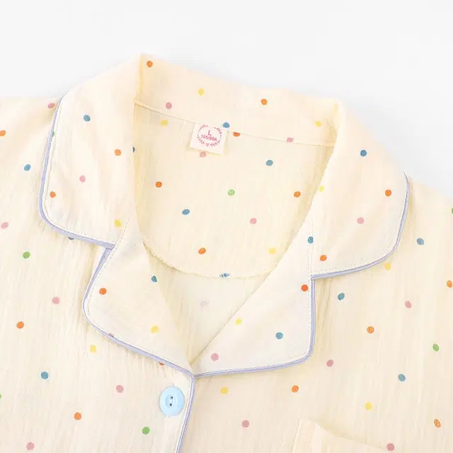 顶瓜瓜 夏季女透气舒适简约休闲可爱家居服睡衣套装 女款