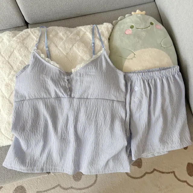 顶瓜瓜 家居女简约休闲轻盈时尚吊带服睡衣礼盒 女款