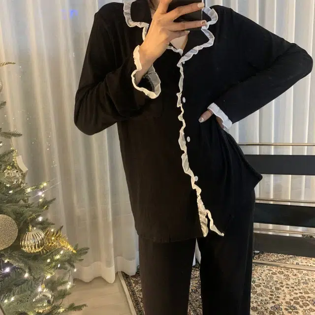 顶瓜瓜 夏季女透气简约休闲舒适时尚家居服睡衣套装 女款