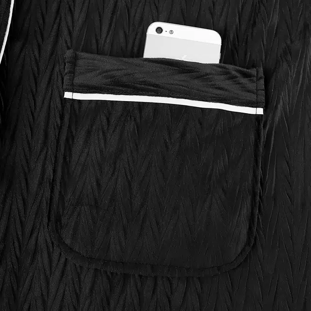 顶瓜瓜 德绒加厚保暖纯色翻领休闲舒适冬季家居服睡衣套装 女款