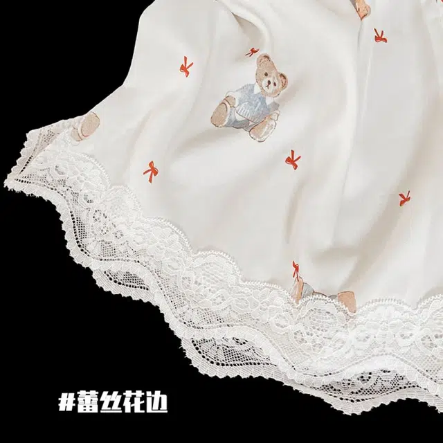 顶瓜瓜 夏季女透气轻盈舒适亲肤面料家居服睡衣套装 女款