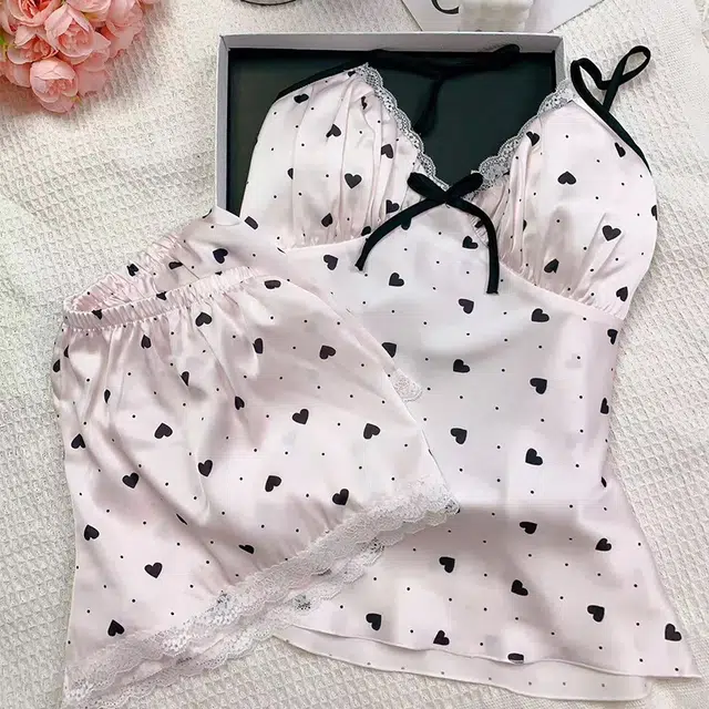 顶瓜瓜 夏季女透气舒适简约休闲性感家居服睡裙 女款