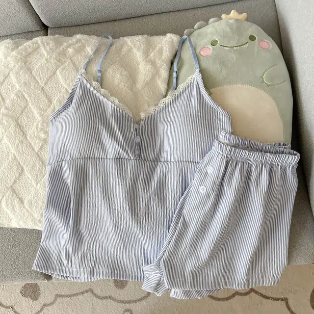 顶瓜瓜 家居女简约休闲轻盈时尚吊带服睡衣礼盒 女款