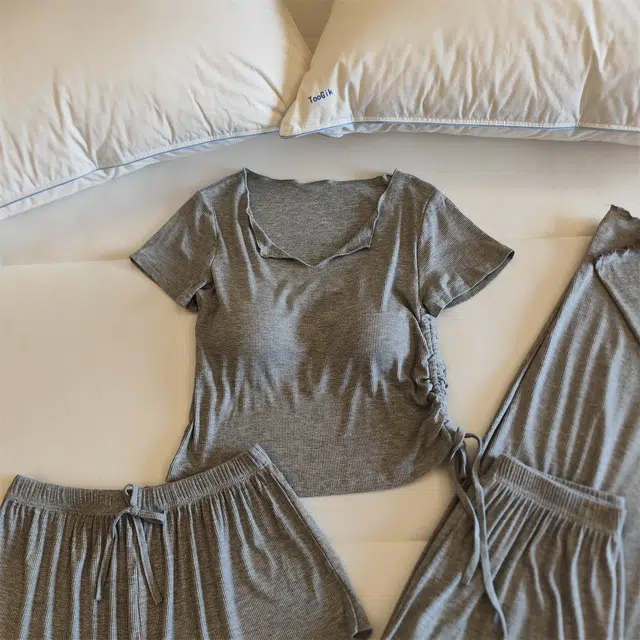 顶瓜瓜 夏季女舒适休闲宽松设计时尚家居服睡衣套装 女款