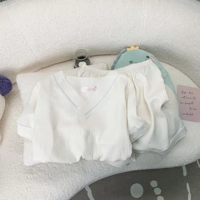 顶瓜瓜 夏季女透气简约休闲柔软舒适面料家居服睡衣套装 女款