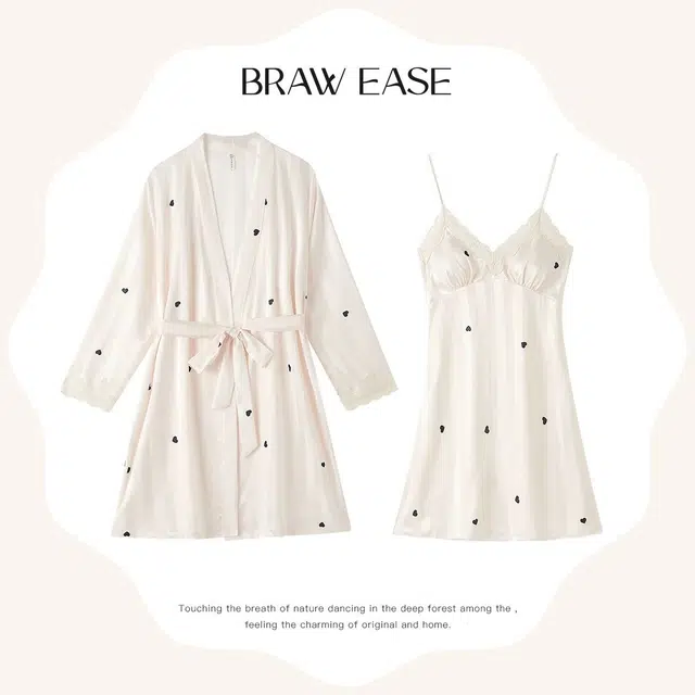 顶瓜瓜 夏季女透气简约休闲时尚柔软面料家居服睡衣套装 女款