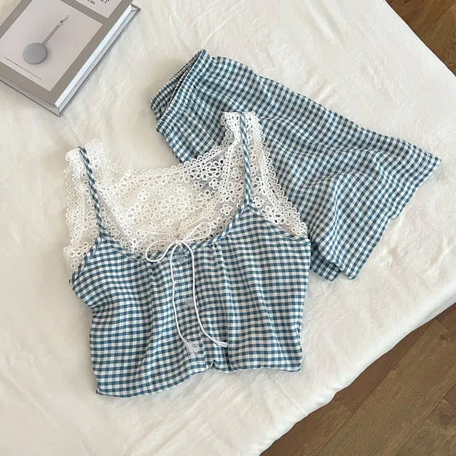 顶瓜瓜 夏季女简约休闲设计家居服睡衣套装 女款