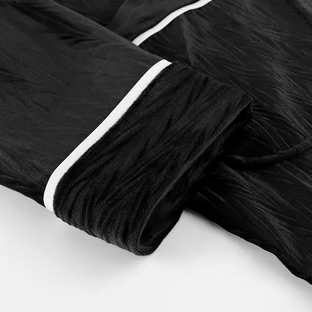 顶瓜瓜 德绒加厚保暖纯色翻领休闲舒适冬季家居服睡衣套装 女款