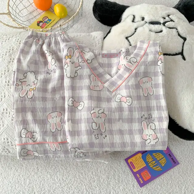 顶瓜瓜  夏季女透气简约休闲款式家居服睡衣礼盒 女款