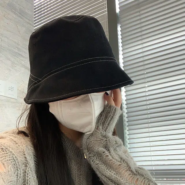 俞兆林 日系素颜遮脸纯色休闲百搭洋气不想说话高冷风盆帽户外出行防晒遮阳大头围显脸小水桶帽 聚酯纤维 渔夫帽 男女同款情侣款