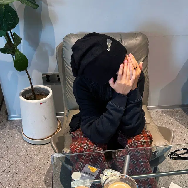 俞兆林 秋冬慵懒风大头围时尚金属标堆堆帽 套头冷帽 腈纶 绒线帽 男女同款情侣款