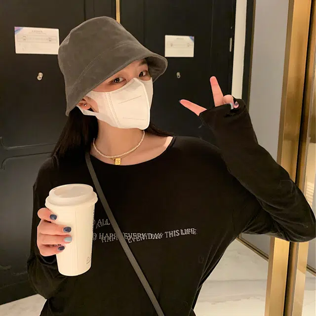 俞兆林 日系素颜遮脸纯色休闲百搭洋气不想说话高冷风盆帽户外出行防晒遮阳大头围显脸小水桶帽 聚酯纤维 渔夫帽 男女同款情侣款