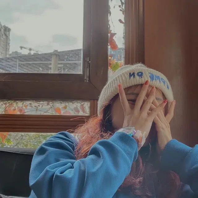 俞兆林 韩系户外双翻边字母刺绣保暖简约百搭 腈纶 绒线帽 男女同款情侣款