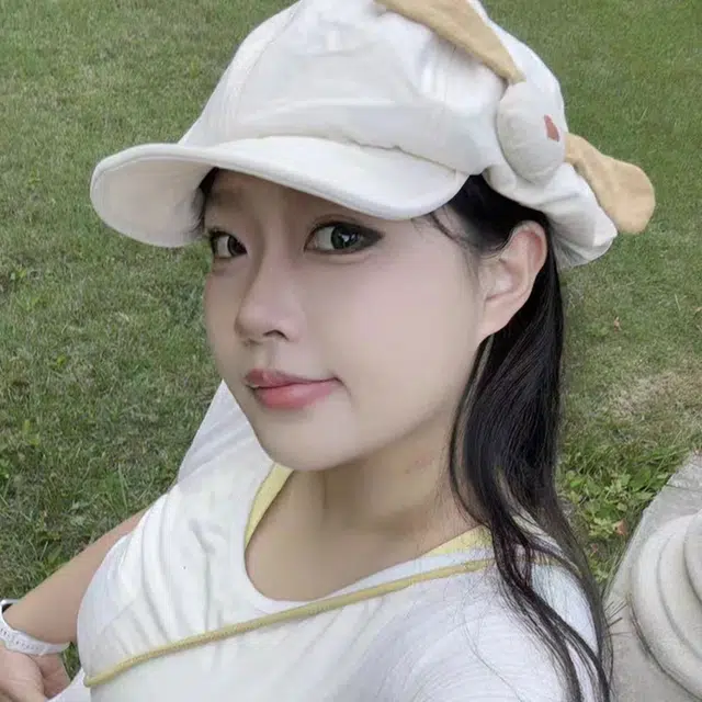 俞兆林 日系甜妹爱心蓓蕾帽夏季百搭大头围显脸小薄款透气画家帽 涤纶 贝雷帽 女款
