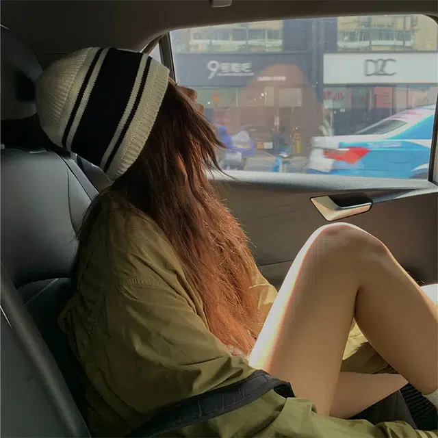 俞兆林  秋冬日系显脸小保暖针织百搭 腈纶 绒线帽 男女同款情侣款