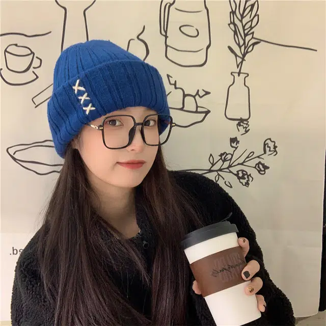 俞兆林 韩版秋冬时尚简约针织保暖防寒 腈纶 绒线帽 男女同款情侣款