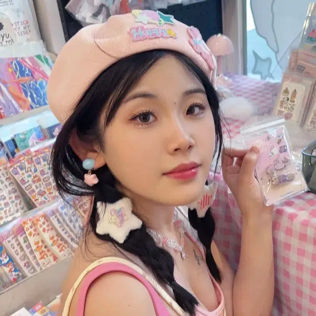 俞兆林 夏季可爱小狗薄款透气遮阳防晒甜美可爱学生时尚潮流百搭显脸小画家帽 棉 贝雷帽 女款
