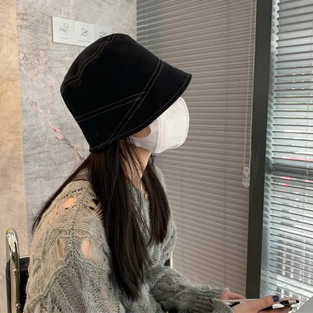 俞兆林 日系素颜遮脸纯色休闲百搭洋气不想说话高冷风盆帽户外出行防晒遮阳大头围显脸小水桶帽 聚酯纤维 渔夫帽 男女同款情侣款