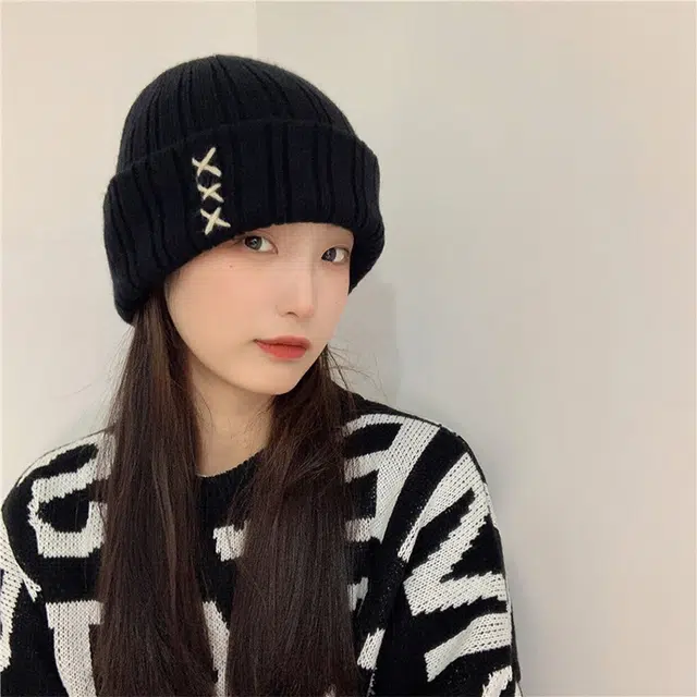 俞兆林 韩版秋冬时尚简约针织保暖防寒 腈纶 绒线帽 男女同款情侣款