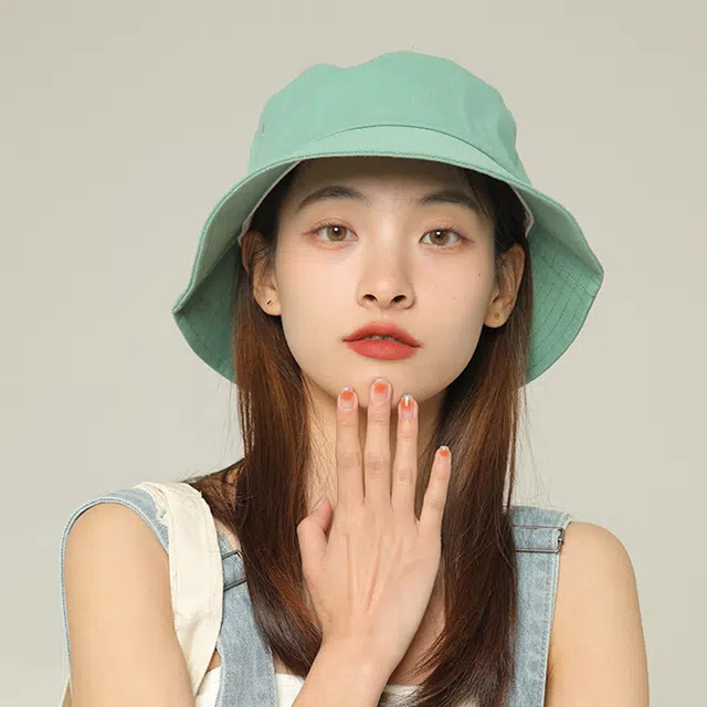 俞兆林 时尚韩版潮流日系高颜值爬山显脸小透气材质户外登山露营宽檐 棉 渔夫帽 男女同款情侣款