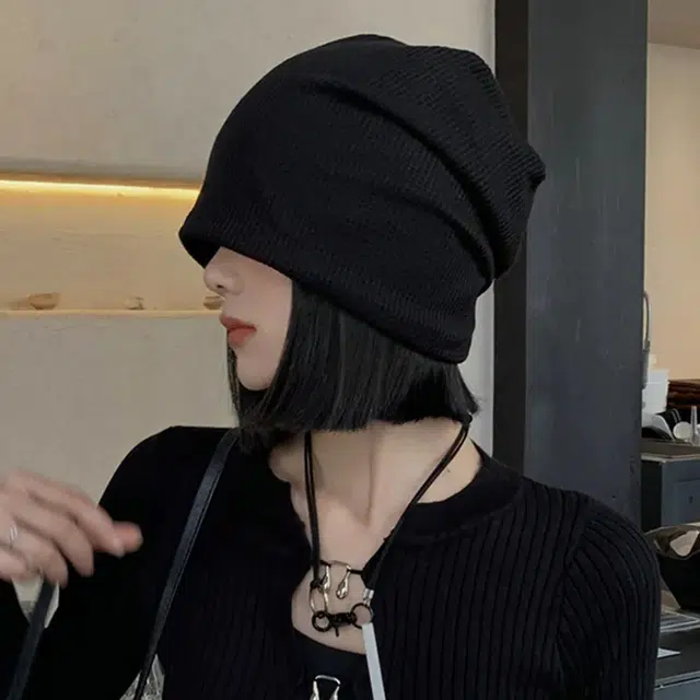 俞兆林 韩系秋冬纯色保暖百搭 涤纶 绒线帽 男女同款情侣款
