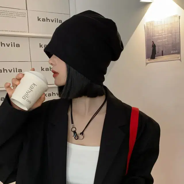 俞兆林 韩系秋冬纯色保暖百搭 涤纶 绒线帽 男女同款情侣款